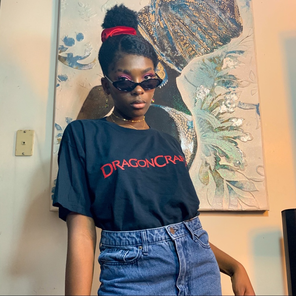 Graphic Black Gamer Tee